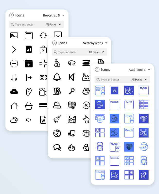Icon libraries